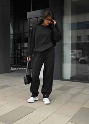 Костюм вязаный женский, костюм трикотажный женский