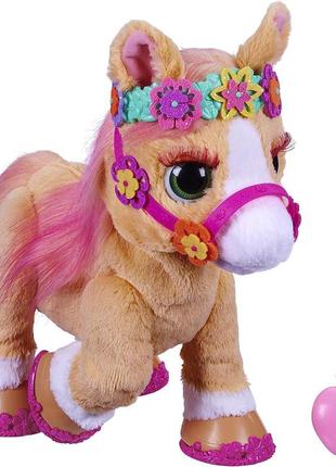 Интерактивная игрушка лошадка пони корица синамон furreal pony cinnamon hasbro f43952 фото