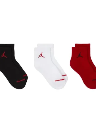 Оригінальні шкарпетки jordan u j ed cush pol a le 3pr 144 dx9655-9023 фото