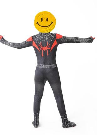 Карнавальный морфкостюм человек паук spiderman вторая кожа размер 130 см3 фото