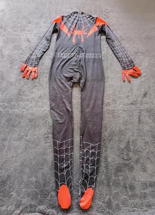 Карнавальный морфкостюм человек паук spiderman вторая кожа размер 130 см7 фото