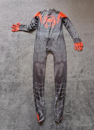 Карнавальный морфкостюм человек паук spiderman вторая кожа размер 130 см4 фото