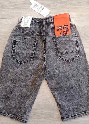 Шорти дитячі джинсові детские шорты бриджи джинсовые 134-1805 фото