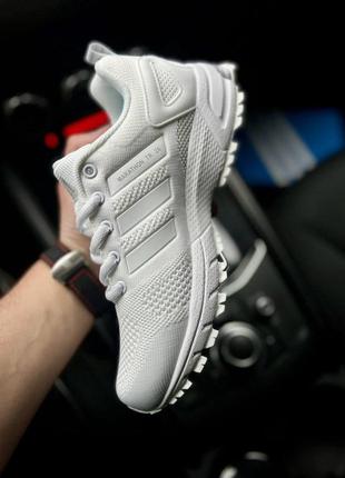 Кроссовки женские adidas marathon t all white👟6 фото