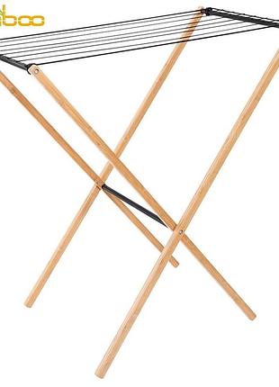Напольная сушилка для белья casa si bamboo dryer s braun, cs92303w06