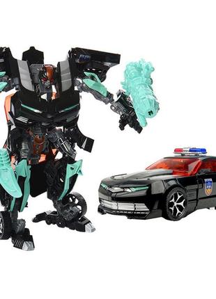Іграшковий робот трансформер поліцейський police car deformation