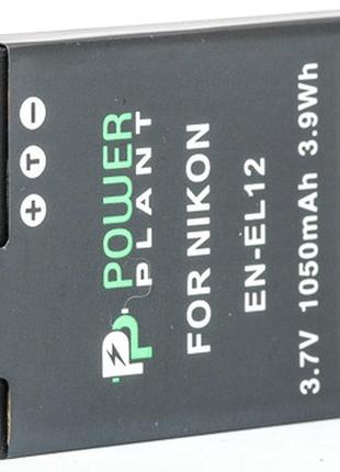 Акумулятор powerplant nikon en-el12 1050mah