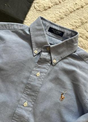 Крутая рубашка на мальчика polo ralph lauren оригинал4 фото