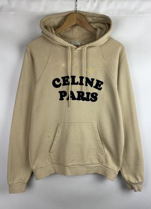 Женская кофта худи celine paris big logo