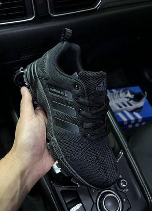 Кроссовки мужские adidas marathon tr 26 all black3 фото