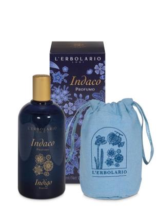 Italy, l'erbolario indaco/indigo, unisex,нишевый элитный парфюм, шипрово -пудровый, восточный/какао, пачули, ваниль,ветивер, герань/афродизиак2 фото