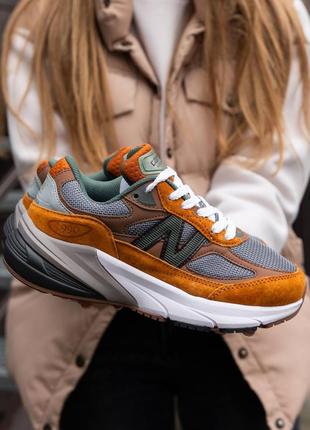 Женские кроссовки new balance 990v6 x carhartt wip sculpture center