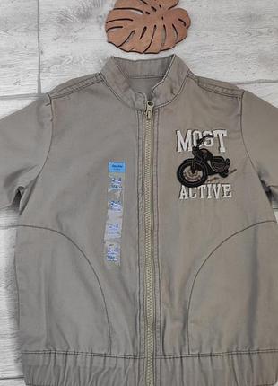 Нова! куртка, ветровка, коттоновая, легкая на мальчика 2-4 года.