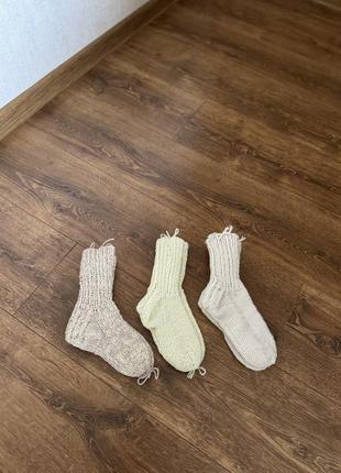 Нові шкарпетки в'язані теплі 36-389 фото