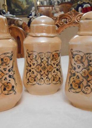 Спецовники набор 3 шт фарфор ссср №ст13