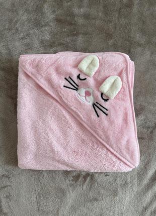 Детское полотенце кутик после купания