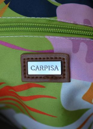 Плетеная сумка carpisa, шоппер.7 фото