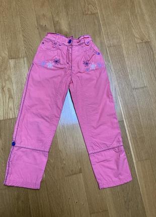 Брюки для девочки 5-6 лет 110-116см