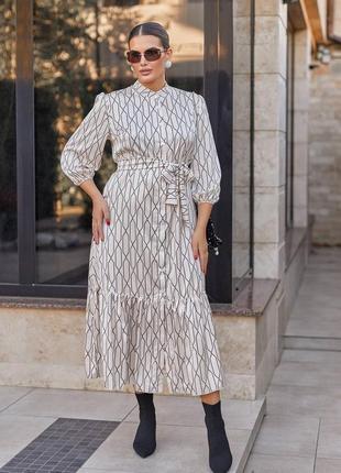 Шовкова сукня великих розмірів