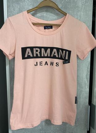 Футболка armani jeans1 фото