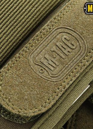 Перчатки тактические беспалые m-tac assault tactical mk.3 оливка размер l зеленый (9111)