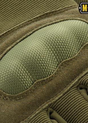 Перчатки тактические беспалые m-tac assault tactical mk.3 оливка размер l зеленый (9111)