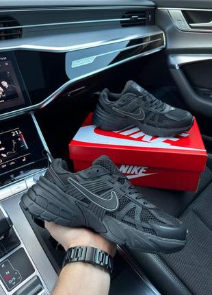 Мужские кроссовки nike runtekk all black4 фото