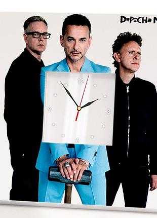 Тематичний годинник "група depeche mode. депеш мод" подарунок фанату рок музики, декор у бар