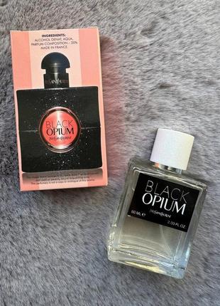 Парфюм black opium в стиле yves saint laurent, женские 60 мл