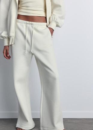 Спортивні штани прямого крою zara