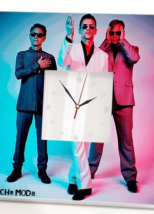 Годинник «гурт depeche mode. депеш мод» подарунок фанату рок музики, декор у бар, клуб