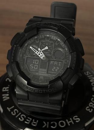 Годинник casio g-shock classic ga-100-1a1er