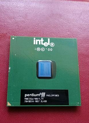 Процесор intel pentium iii 900 мгц, socket 370 sl4sd