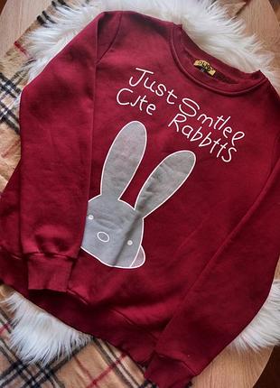 Кьюти свитшот с зайчиком 🐰❣
