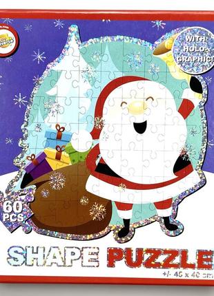 Пазлы новогодние 60 шт