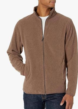 Кофта essentials polar fleece full zip - brown