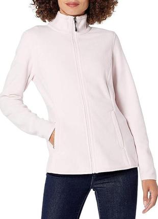 Кофта essentials polar fleece full zip w's - light curry