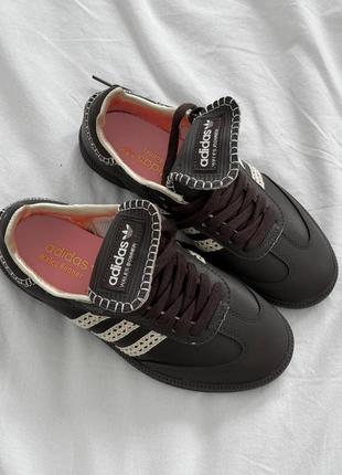 Кросівки adidas samba × wales bonner brown2 фото