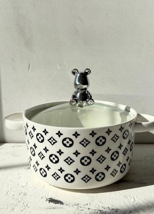 Кастрюля в стиле louis vuitton