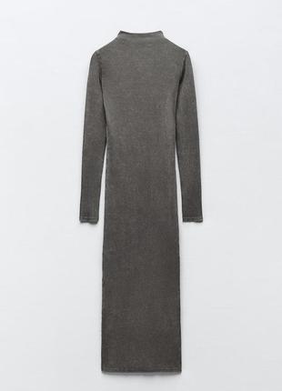 Трикотажное платье zara
