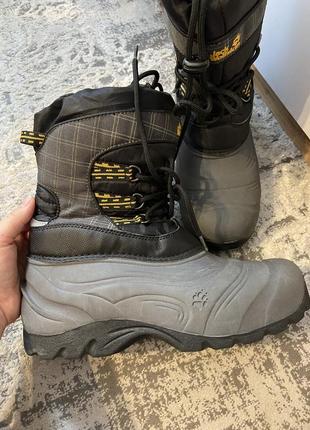 Зимние теплые сапоги jack wolfskin