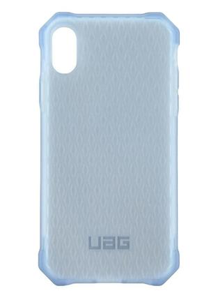 Чехол uag armor для iphone xr голубой голубой