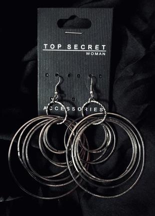 Сережки top secret , кільця