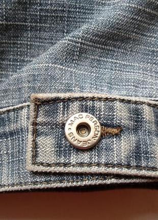 Джинсовая куртка mac person jeans.7 фото