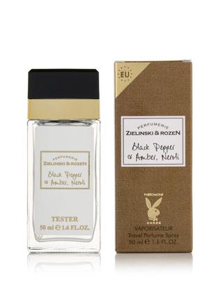 Zielinski&rozen black pepper&amber, neroli