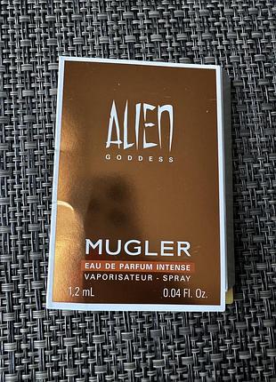 Пробник парфюм mugler alien goddess 1,2мл