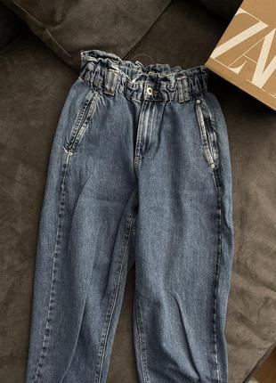 Джинси mom fit zara