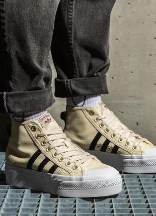 Женские кеды adidas niza platform mid