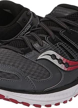 Новые черные мужские кроссовки saucony men's tornado 2 running shoe