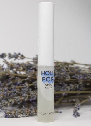 Прозрачная корейская тушь кондиционер для ресниц холика holika holi pop dewy cara гель для бровей